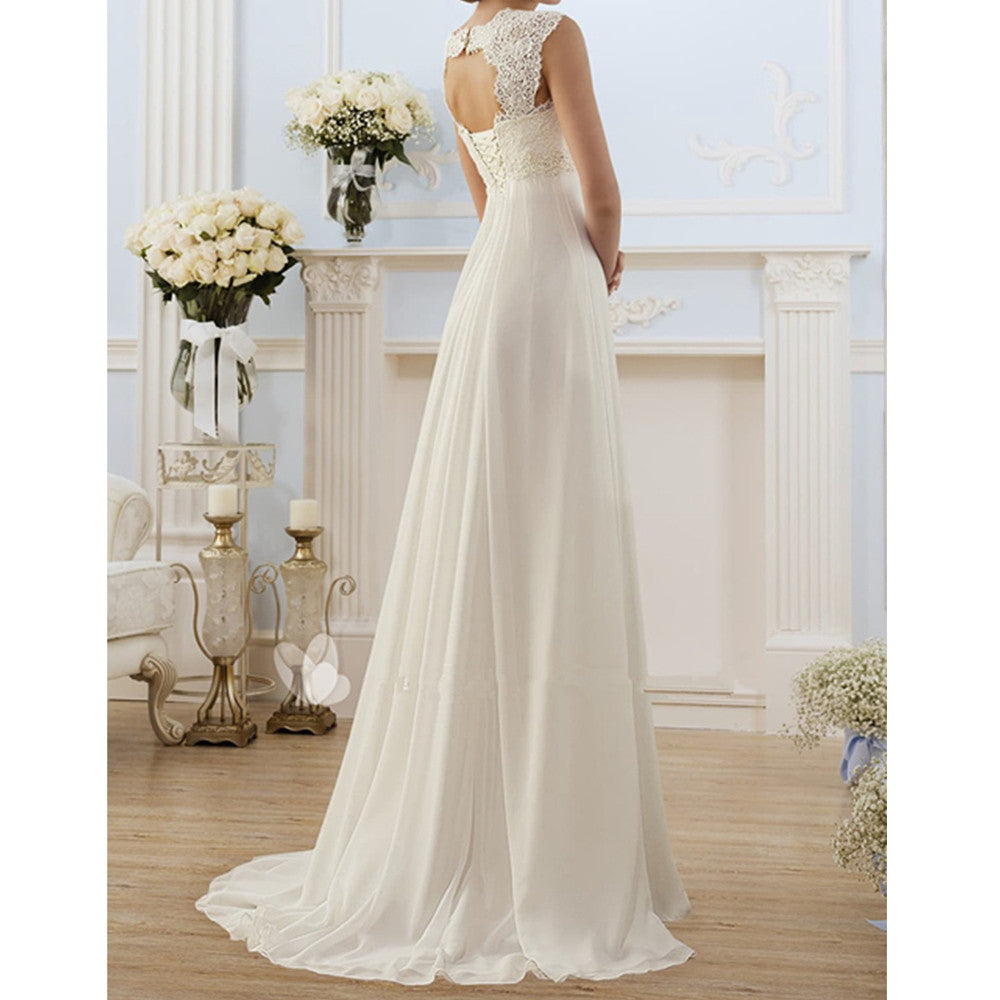European and American Style Sexy Lace Splicing Grounding Dress Hot Sale Formal Dress Women